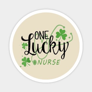 Nurse One Lucky Magnet